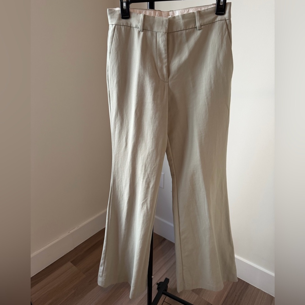 Mango Wide-Leg Lyocell Suit Pants in Pastel Green - Picture 5 of 6